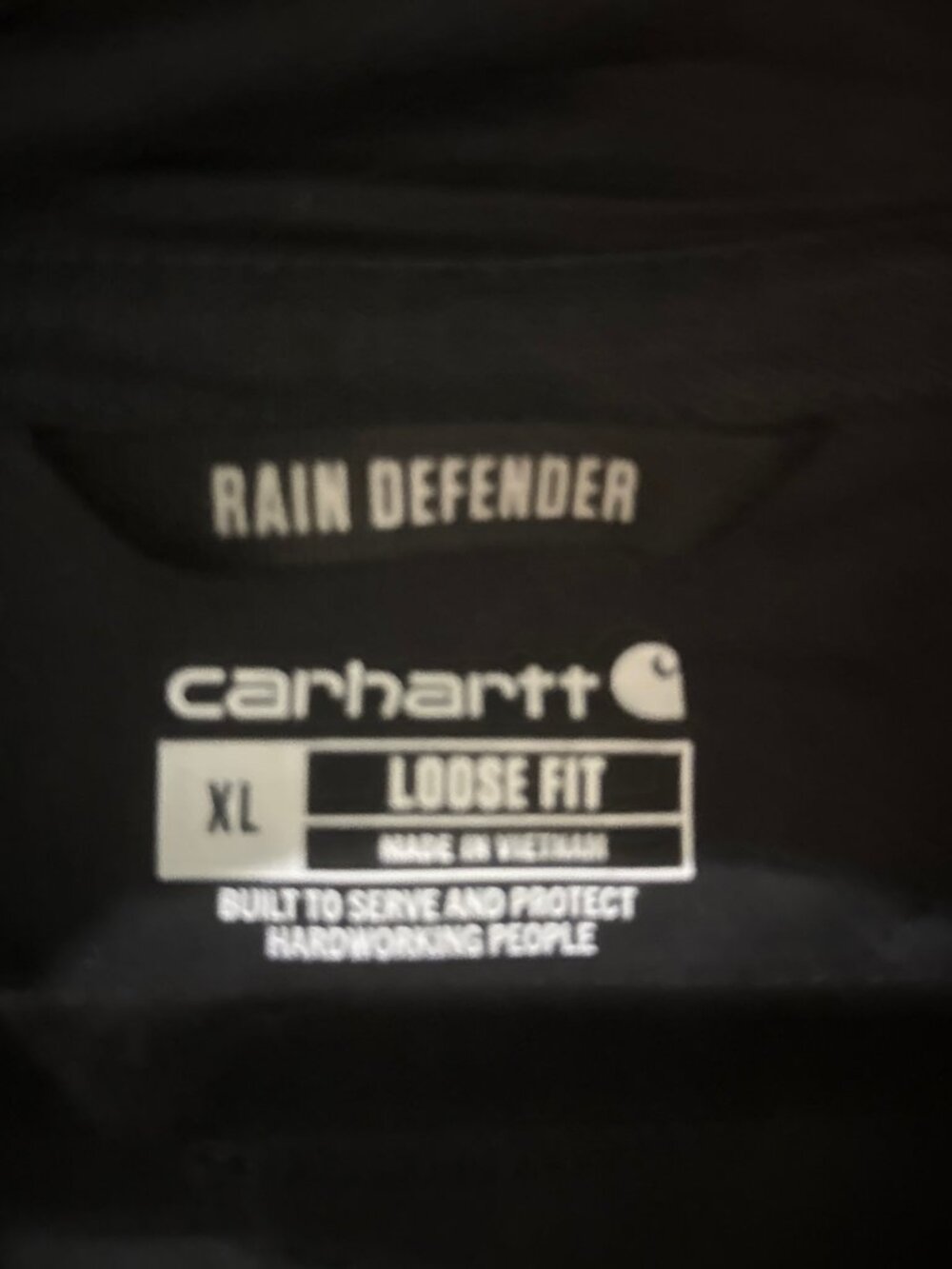 Carhartt Paxton Rain Defender 1/4 Zip Pullover Sweatshirt -XL - Picture 2 of 7